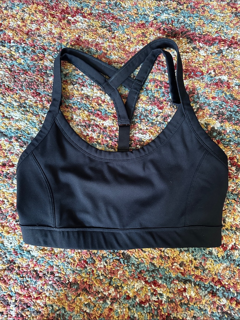 FP Movement by Free People Black Racerback Sports Bra